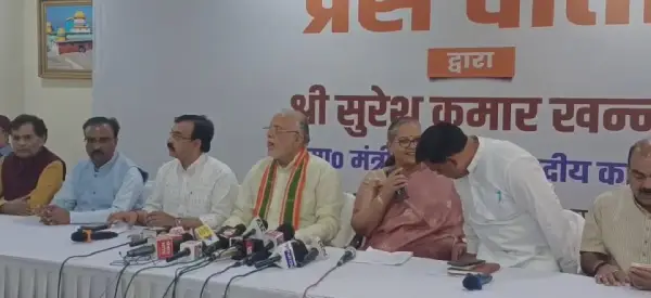 नारी शक्ति वंदन विधेयक पर सुरेश खन्ना का बयान: विपक्ष पर महिला आरक्षण रोकने का लगाया आरोप