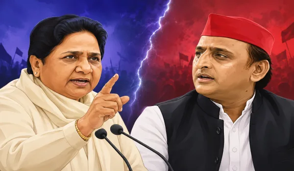 मायावती का अखिलेश यादव पर हमला: ‘चवन्नी से रुपया’ बयान से गेस्ट हाउस कांड तक उठाए सवाल