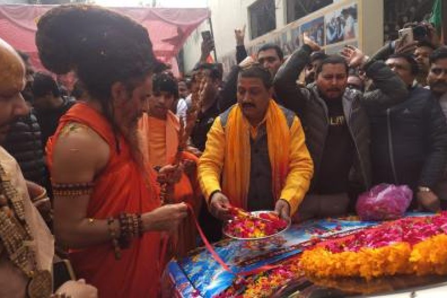 अरुण कुमार राय के मंदिर चलो अभियान को मिला संतों का समर्थन, सनातन रथ का हुआ उद्घाटन